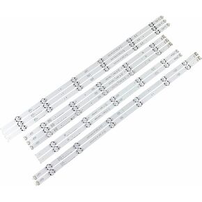 PANMILED 10 Pieces LED Backlight Strips for LG 60'' TV 60UJ63 60UJ6300-UA 60UJ6050-UA EAV63673006 60UJ63_UHD_A