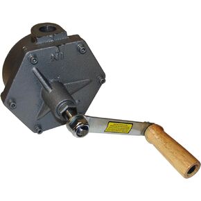 JohnDow Industries Replacement 2-Way Rotary Hand Pump JDI-35-UL Replacement Pump for JohnDow Fuel Caddies FC-P30-UL,FC-P30-UL-D,FC-25GC, FC-25DC, HGC-30, HGC-30-D, Black & Wood, 10 Inch