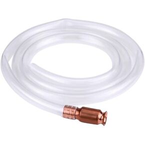 Acouto Universal PVC Automatic Siphon Pump Oil Fuel Liquid Transfer Pump 180cm Oil Suction Pipe for Gasoline Oil Water Fuel