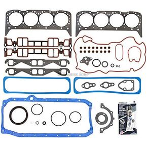 MA-4216919686 Full Gasket Set Compatible with/for Cadillac GMC Chevrolet V8 5.7L VIN R OHV New