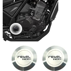 CNC Frame Hole Cover Caps For Honda CMX1100/REBEL1100 2021 cmx 1100 Rebel 1100 Plug Decorative Frame Cap Set 2pcs
