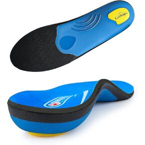 220lbs+ High Arch Support Insert Plantar Fasciitis Relief Metatarsal Pain Orthotic Insole for Men & Women Standing All Day, Flat Feet Heel Comfort Work Boot Shoe Inserts,290MM Size 10