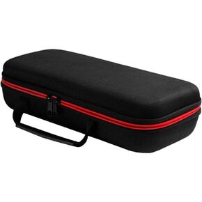 1pcs Eva Microphone Bag Wireless Microphone Portable Storage Case Organizer Portable Dual Slot Portable Mic Storage Case for Travel Outing Handheld
