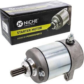 NICHE Starter Motor Assembly for Honda Rancher 350 TRX350FE TRX350FM TRX350TE TRX350TM 31200-HN5-A81 31200-HN5-M01