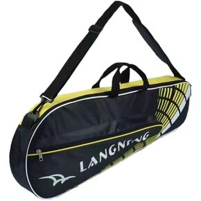 حقيبة مضارب كرة الريشة - تحمل 4 مضارب و6 كرات ريشة، حقائب تنس للرجال والنساء، تصميم خفيف الوزن ومتين in Kuwait