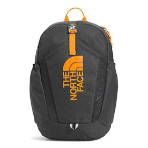 THE NORTH FACE Teen Mini Recon Backpack, Asphalt Grey/Cone Orange, One Size