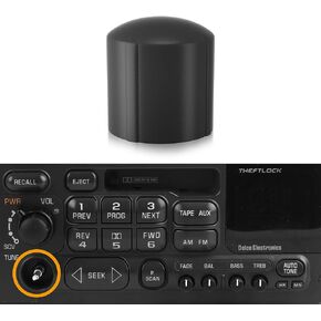 RDBS Radio Accessories 6 PCS Stereo Radio Volume Control Knobs Kit OEM Replacement for GMC Cadillac Chevrolet