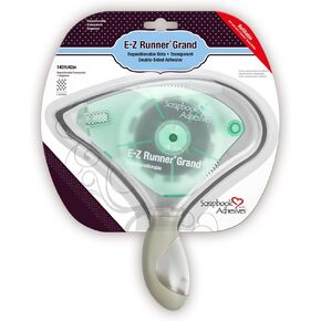 Scrapbook Adhesives by 3L Tape Dispenser E-Z Runner Grand Repo Dots, us:one size, Clear
