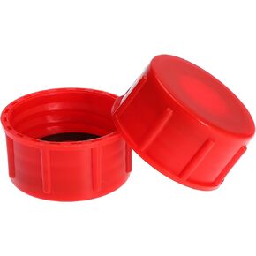 Gas Can Cap Replacement Red Coarse Thread Cap Solid Transportation Gas Can Caps Prevent Fuel Leakage