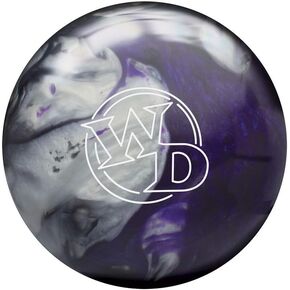 Brunswick Bowling Products Columbia 300 White Dot PRE-DRILLED- Black/Purple/Silver