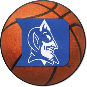 FANMATS 2633 Duke Blue Devils All-Star Rug - 34 in. x 42.5 in. Sports Fan Area Rug, Home Decor Rug and Tailgating Mat