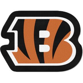 FANMATS NFL - Cincinnati Bengals Mascot Rug, 3' x 4', Team Color