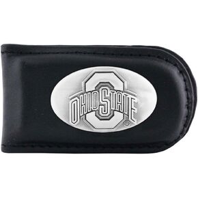 NCAA Ohio State Buckeyes Leather Magnet Concho Money Clip