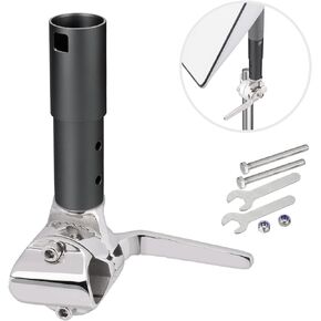 Antenna Mount Kit for Starlink Satellite Dish V2 Standard Actuated Antennas - Pipe Adapter + Antennae Mount - Installation Range 0.87" - 1" for Pole Marine RV SUV Automotive