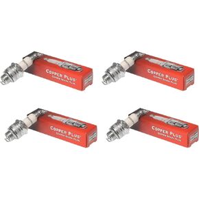 Champion Copper Plus Small Engine Spark Plug, Stk No. 863, Plug Type RCJ8Y, 1 Box of 4 Plugs