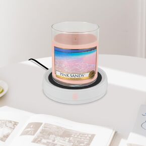 Wax Melt Warmer Burner Scented Candle Warmer Plate,3-1 Electric Coffee Mug Warmers,Fragrance and Heating Cup Warmers for Tea and Milk, Hot Chocolate as Gifts for Women（Black-2PCS）…