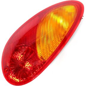 HECASA Tail Light Compatible with 2001-2005 Chrysler PT Cruiser Taillight Tail Lamp Brake Lamp Pair LH & RH Replacement for 5288743AG 5288742AG CH2800145 CH2801145 w/Bulb (Driver & Passenger Side)