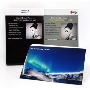 RCP Supreme Glossy 300gsm Digital Inkjet Paper for Photography and Art (5 x 7/50 sheets)