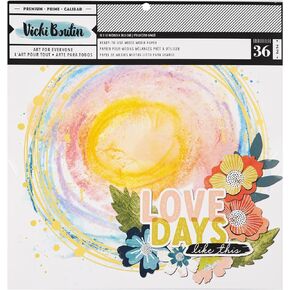 Paper 12X12MEDIA, Print Shop Painted Backgrounds