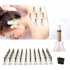 Old Moxa Rolls for Moxibustion - 5 Years High Purity Wormwood Sticks Rolls with Cone Base for Heat Acupuncture (50 Rolls Pack)