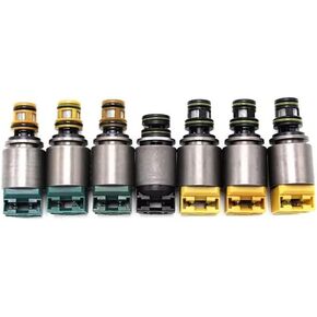 7PCS 6HP19 ZF6HP19 ZF6HP26 6HP26 6HP32 Transmission Solenoid Valves Kit Set Replacement For 2004-up BM-W