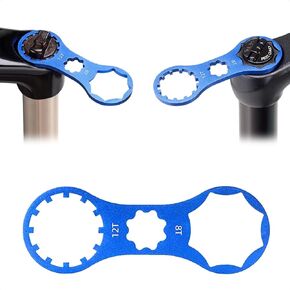 Bike Front Fork Repair Tool for SR Suntour XCR/XCM/XCT/RST Suspension Forks Cap Removal and Installation Wrench Spanner for Mountain Road Bicycle MTB
