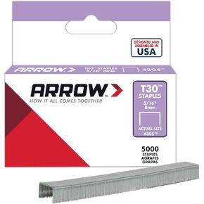 Arrow Fastener 305IP Genuine T30/T32 5/16-Inch Staples, 5,040-Pack