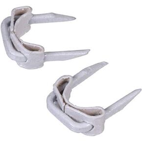 122651 White 25-Pack #5 x 1/2-In Insulated Staples, No Size