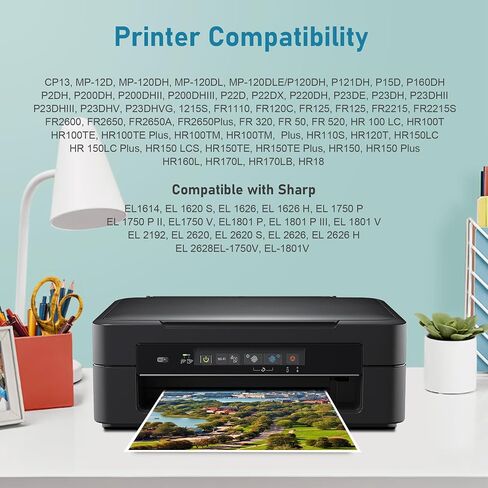 IR40T IR-40T CP13 MP-12D (3 Pack) Calculator Ink Roller Printer Ribbons use with Canon P23-DHV, Sharp EL-1750V, EL-1801V and More (Black&red) in Saudi Arabia