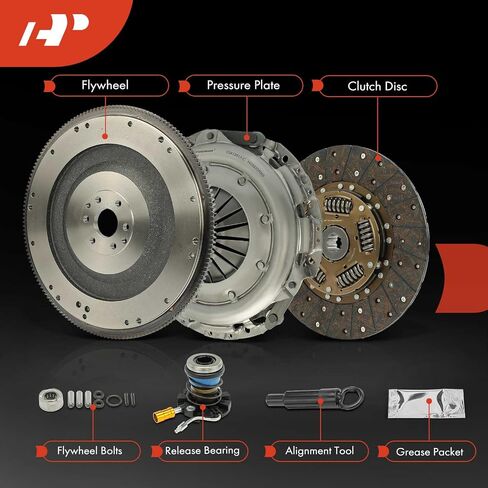 طقم قابض ناقل الحركة A-Premium مع دولاب الموازنة متوافق مع Ford F-150 F150 1997-2008، F-150 Heritage 2004، F-250 F250 1997-1999، 4.2L 4.6L in Saudi Arabia