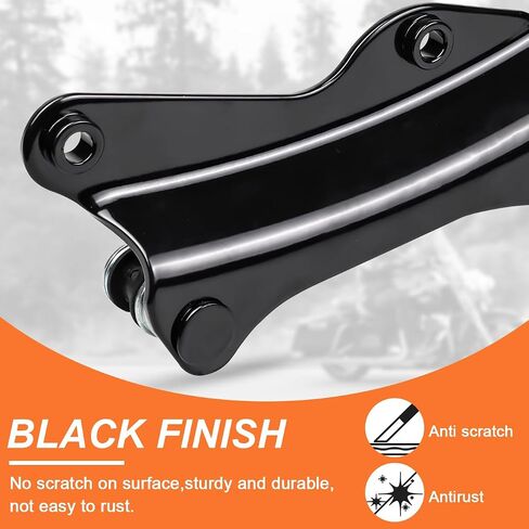 Black 4 Point Docking Hardware Kit Compatible with for Touring Street Glide Electra Glide Road Glide Road King 2014-Later in Kuwait