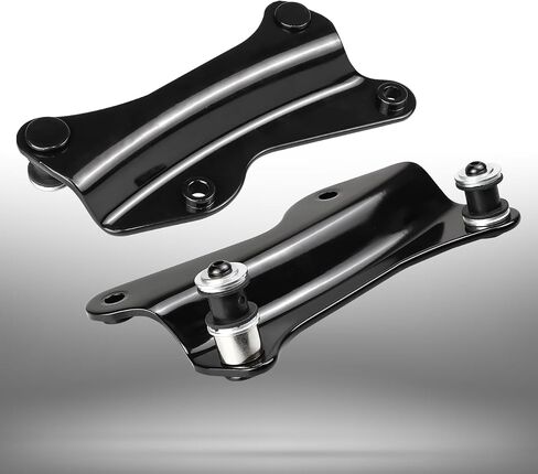 Black 4 Point Docking Hardware Kit Compatible with for Touring Street Glide Electra Glide Road Glide Road King 2014-Later in Kuwait