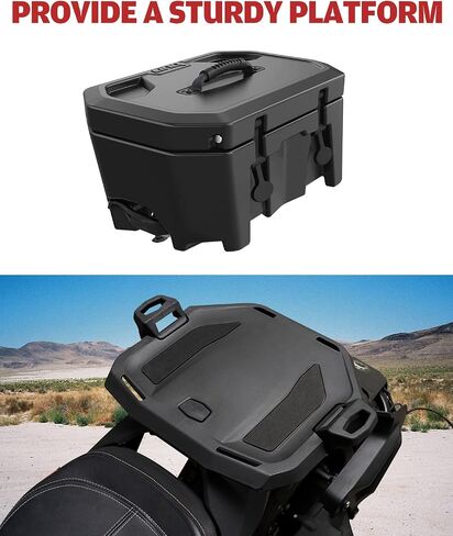 A & UTV PRO Rear Rack for Can-am Ryker All Models, for Ryker 600 900 Rally LinQ 16" Accessories,Replace OEM # 219400965,Black in Saudi Arabia