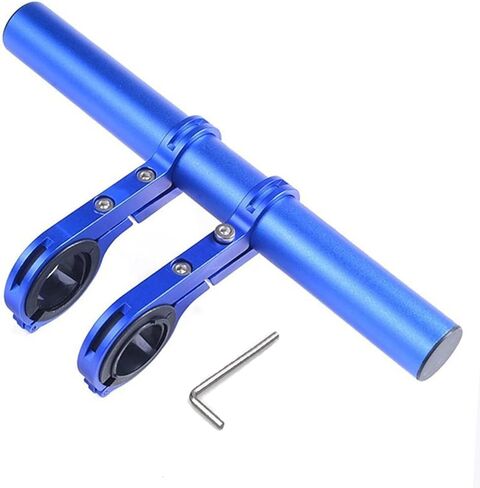 حامل تمديد متعدد الوظائف للدراجة، موسع مقود من سبائك الألومنيوم بمشبك مزدوج، رف تمديد للمقود، يستخدم لقوس مصباح ساعة التوقف، ملحقات الدراجة in Kuwait