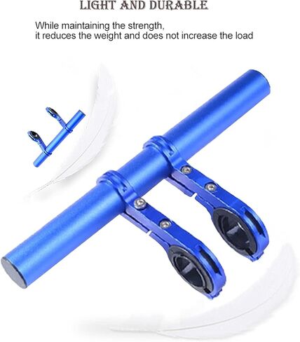 حامل تمديد متعدد الوظائف للدراجة، موسع مقود من سبائك الألومنيوم بمشبك مزدوج، رف تمديد للمقود، يستخدم لقوس مصباح ساعة التوقف، ملحقات الدراجة in Kuwait