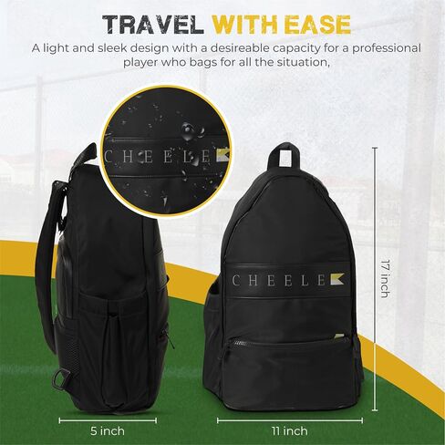 Backpack for Pickleball, Tennis, Racquetball & Travel - Comfortable, Stylish, Versatile Gear Holder for Men & Women. in Saudi Arabia