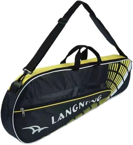 حقيبة مضارب كرة الريشة - تحمل 4 مضارب و6 كرات ريشة، حقائب تنس للرجال والنساء، تصميم خفيف الوزن ومتين in Kuwait