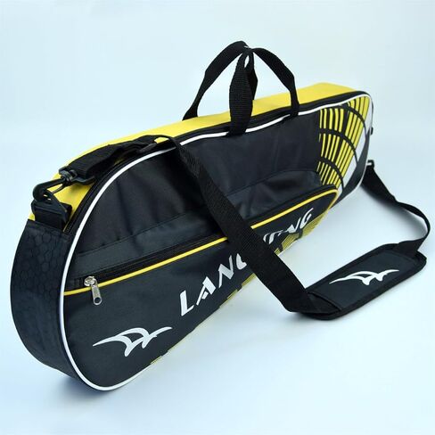 حقيبة مضارب كرة الريشة - تحمل 4 مضارب و6 كرات ريشة، حقائب تنس للرجال والنساء، تصميم خفيف الوزن ومتين in Kuwait