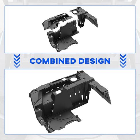 SAUTVS Left Side Bed Box for Polaris RZR XP 1000/ Turbo 14-23, Left Side Rear Box Section for Polaris RZR XP 1000/ XP 4 1000/ RZR Turbo S/RZR XP Turbo 2014-2023 Accessories, Replace OEM #5454271 in Saudi Arabia