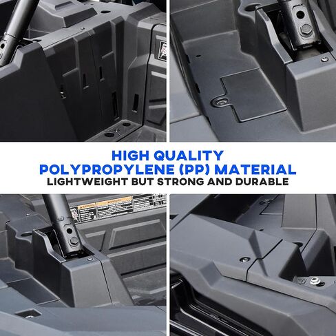 SAUTVS Left Side Bed Box for Polaris RZR XP 1000/ Turbo 14-23, Left Side Rear Box Section for Polaris RZR XP 1000/ XP 4 1000/ RZR Turbo S/RZR XP Turbo 2014-2023 Accessories, Replace OEM #5454271 in Saudi Arabia