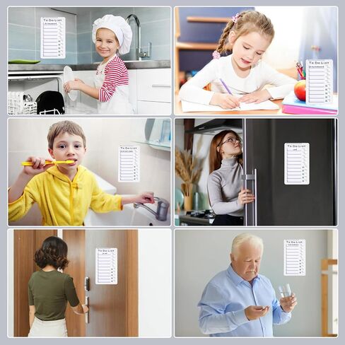Dry Erase to Do List Chore Chart for Kids Checklist Board Replaceable Chore Board for Multiple Kids with a Dry Erase Pen in Saudi Arabia