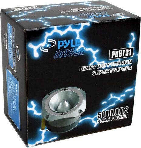 مكبر صوت للسيارة Pyle PDBT3 1.5 بوصة 500 واط 4 أوم تيتانيوم سوبر (8 عبوات) in Kuwait