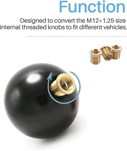 3 قطعة محولات مقبض التحول النحاس العالمي M8 X 1.25/M10 X 1.25/M10 X 1.5 موضوع والعتاد شيفتر مقبض المسمار in Kuwait