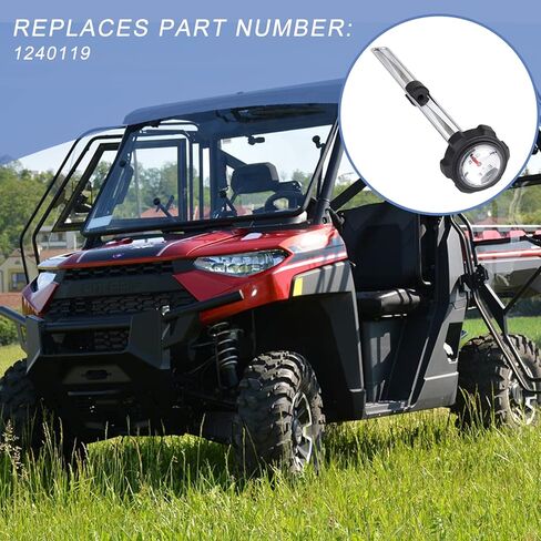 غطاء Ranger Gaas بمقياس، مقياس غطاء غاز الوقود UTV متوافق مع Polaris Ranger 1000، 900، 400، 500، 700، XP بديل لـ # 1240119 in Kuwait
