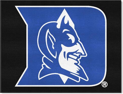 سجادة FANMATS 2633 Duke Blue Devils All-Star - 34 بوصة × 42.5 بوصة سجادة منطقة المعجبين الرياضية، سجادة ديكور المنزل وحصيرة خلفية in Kuwait