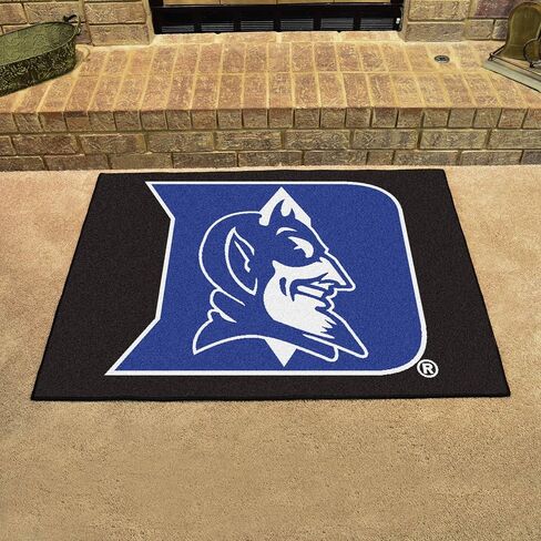 سجادة FANMATS 2633 Duke Blue Devils All-Star - 34 بوصة × 42.5 بوصة سجادة منطقة المعجبين الرياضية، سجادة ديكور المنزل وحصيرة خلفية in Kuwait