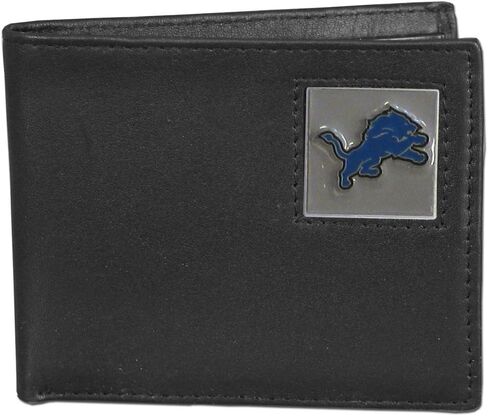 NFL Detroit Lions Leather Bi-fold Wallet in Saudi Arabia
