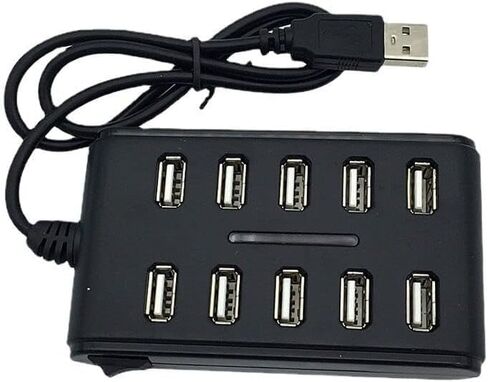 10 منافذ USB 2.0 عالية السرعة متعددة محول الفاصل تمديد كابل لأجهزة الكمبيوتر المحمول واجهة PCB in Saudi Arabia