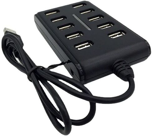 10 منافذ USB 2.0 عالية السرعة متعددة محول الفاصل تمديد كابل لأجهزة الكمبيوتر المحمول واجهة PCB in Saudi Arabia