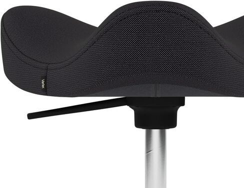 Varier Move Tilting Saddle Stool (Black Revive Fabric with Natural Ash Base) in Saudi Arabia